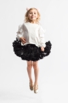 rok voor kind Pettiskirt zwart