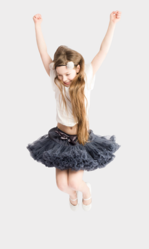 Rok Pettiskirt grijs