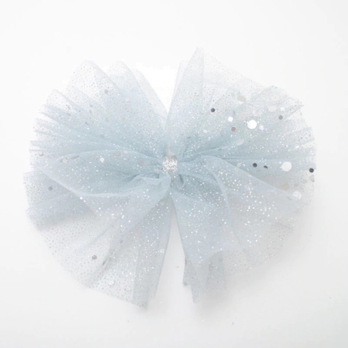 Haarspeld tule turquoise