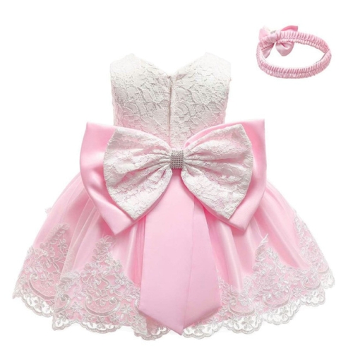 Feestjurk baby Rosie roze