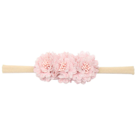 Hoofdband voor een kind elastische roze