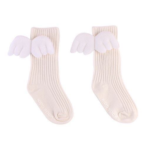 Kindersokken Angels creme
