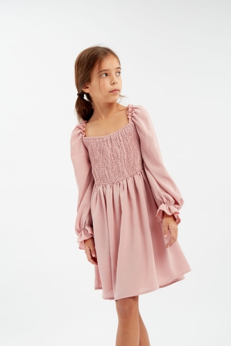 Feestjurk kind Dolores roze
