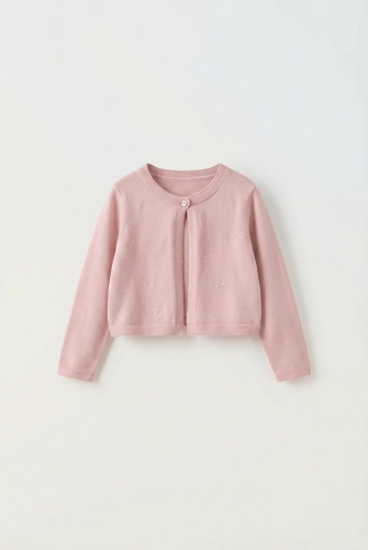 Elegante meisjes bolero Malena roze