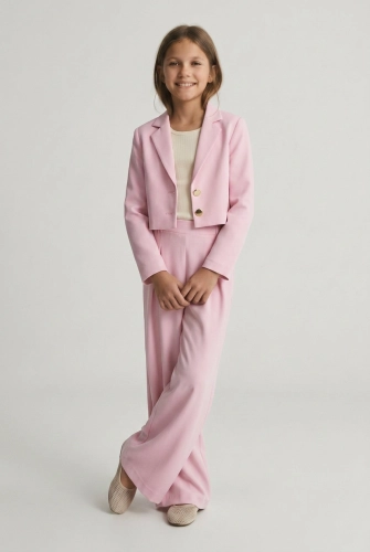 Elegante meisjes set Emi roze