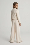 Emi creme set achterkant, feestelijke stijl meisjes, Communie kledij