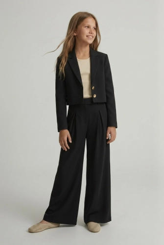 Elegante meisjes set Emi zwart