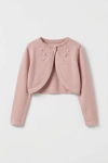 meisjes bolero Ada roze, Communie feestelijke bolero, zoyafashion.be