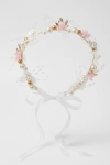 haarband met parels achterkant, elastische band meisjes